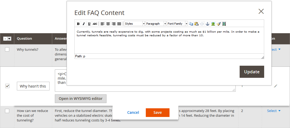 magento2-faq-wysiwyg-modal