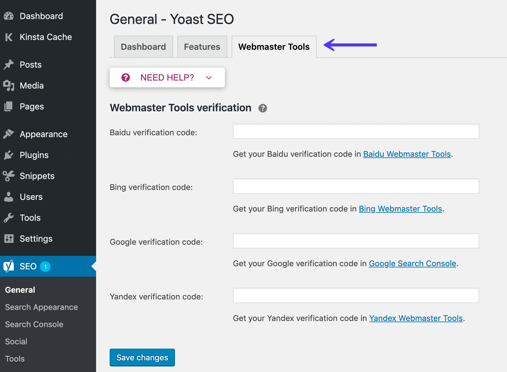 yoast-seo-webmaster-tools