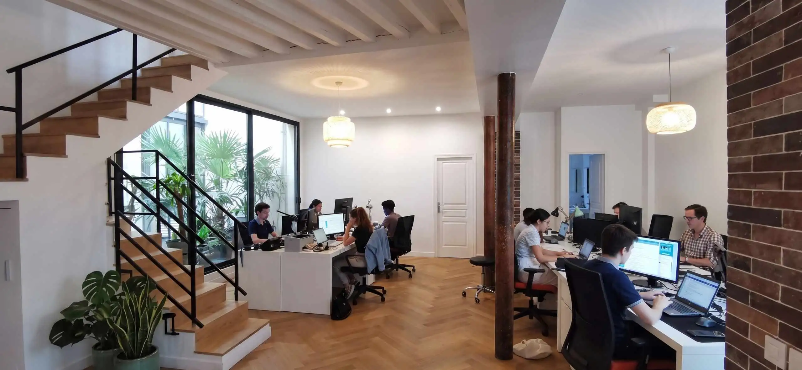 bureaux open space aep digital paris